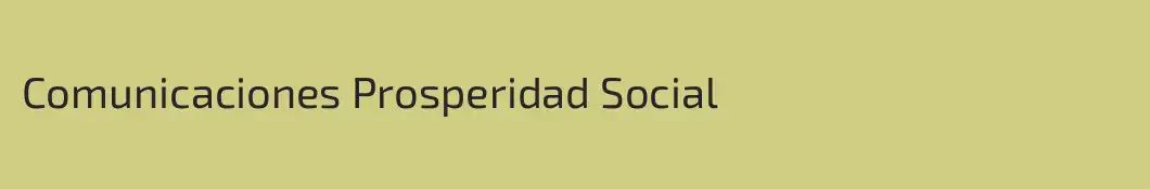 Comunicaciones Prosperidad Social